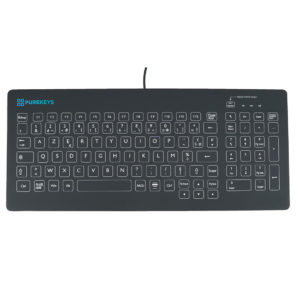 Tapis de souris Purekeys Désinfectable NOIR